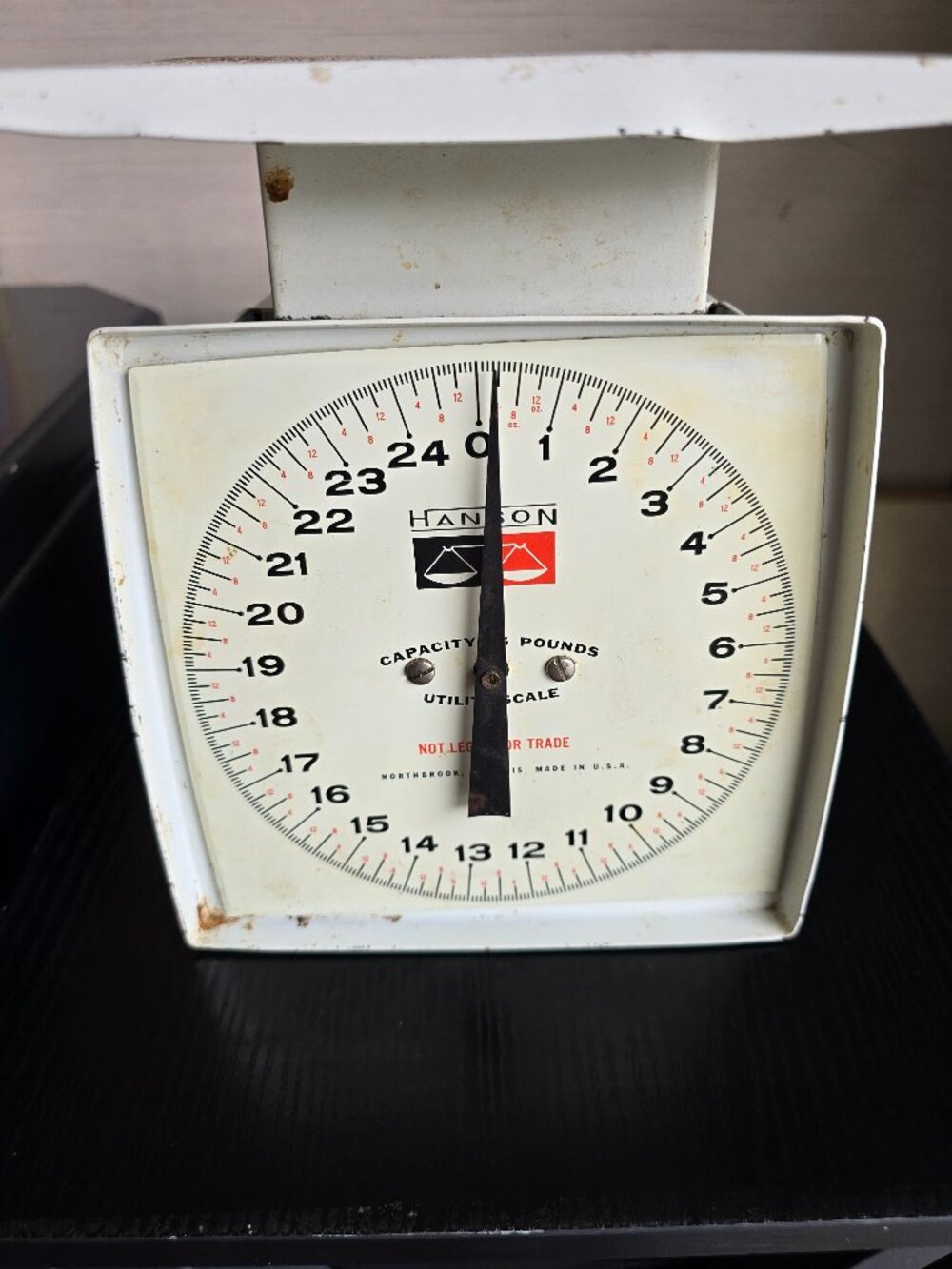 Vintage Hanson Utility Scale - 25 Pound Capacity - Made in USA